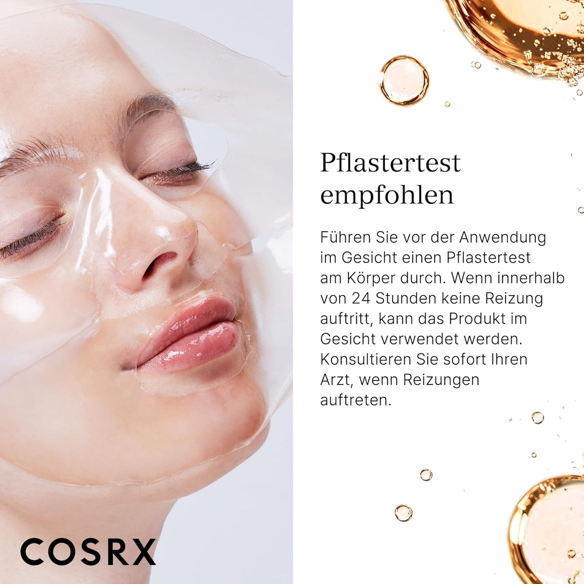 COSRX the Alpha-Arbutin Discoloration Care Hydrogel Mask 3er Pack