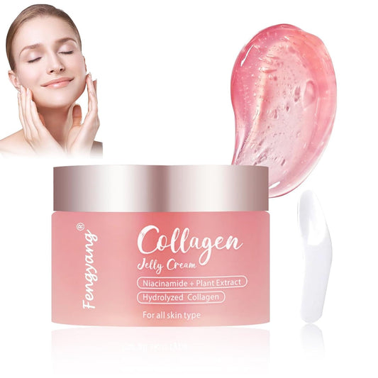 ® Collagen Jelly Cream, Anti-Aging Feuchtigkeitspflege, Boosts Skin'S Barrier Hydration, Stärkt Die Feuchtigkeitsbarriere Der Haut
