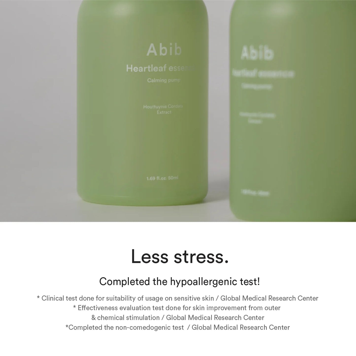 ABIB Heartleaf Essence
Calming Pump - 50ml