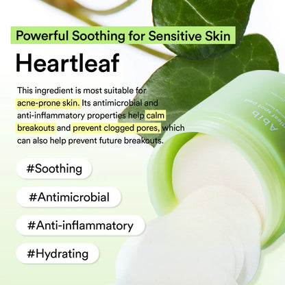 ABIB Heartleaf Spot Pad
Calming Touch - 80pads