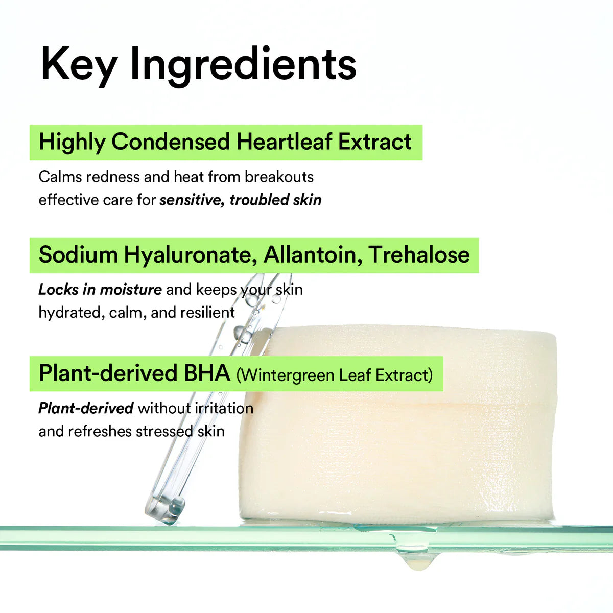 ABIB Heartleaf Spot Pad
Calming Touch - 80pads