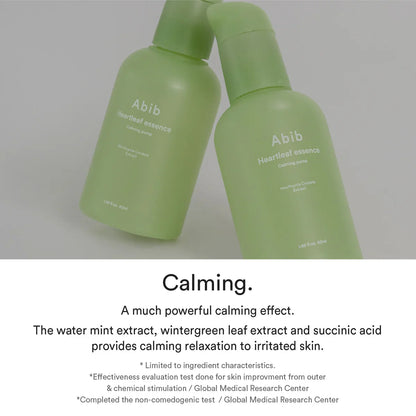 ABIB Heartleaf Essence
Calming Pump - 50ml