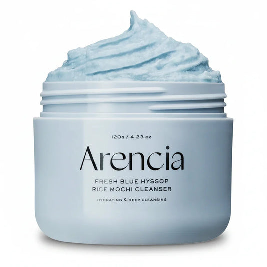ARENCIA Fresh Blue Hyssop Rice Mochi Cleanser - 120g