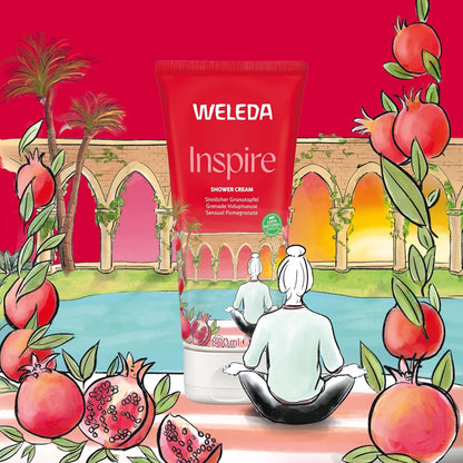 Weleda Inspire Schönheitsdusche Granatapfel 200Ml