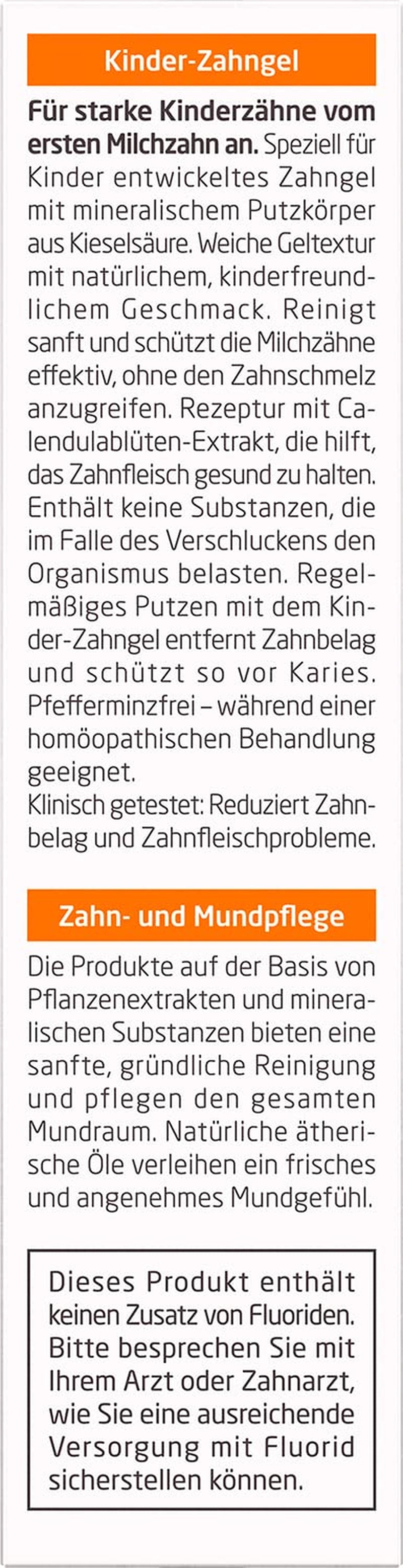 WELEDA Bio Kinder Zahngel – Vegane Naturkosmetik Zahnpasta Ohne Fluoride Zur Zahnpflege Von Milchzähnen & Zahnfleisch Von Kleinkindern & Babys. Fluoridfreie Zahnreme Zum Schutz Vor Karies (1X 50Ml)