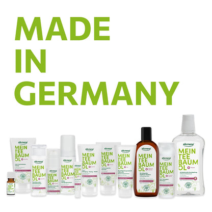 Alkmene 3X Teebaumöl Maske Gegen Pickel, Mitesser & Unreinheiten Vegan 75 Ml - 100% Bestätigen Pickel Reduktion - Gesichtsmaske Männer & Frauen, Gesichtsmaske Mitesser Maske Männer, anti Pickel